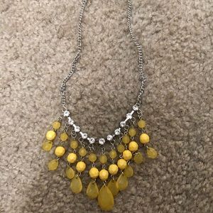 Yellow necklace